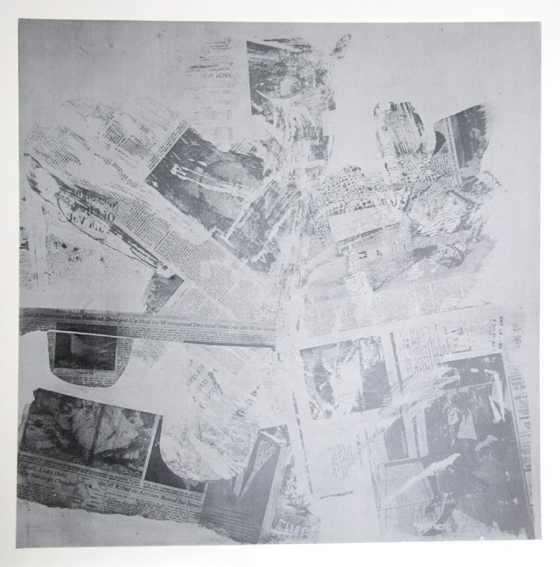 Features from Currents, #60 Screenprint | Robert Rauschenberg,{{product.type}}