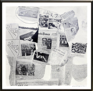 Features from Currents, #74 Screenprint | Robert Rauschenberg,{{product.type}}
