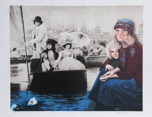 Feeding the Ducks Lithograph | Robert Anderson,{{product.type}}