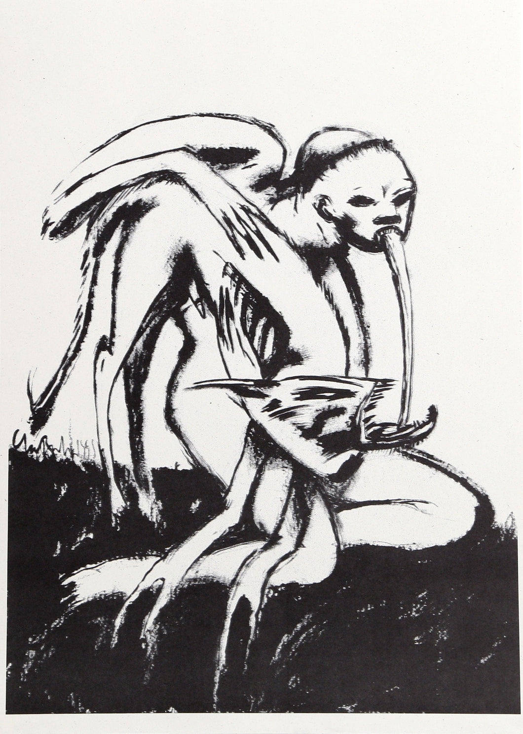 Feeding the Familiar from The Illusions Suite Lithograph | Clive Barker,{{product.type}}
