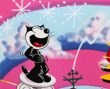 Felix on a Pedestal screenprint | Kenny Scharf,{{product.type}}