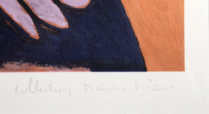 Femme A La Chaise Sur Fond Jaune, 9-C Lithograph | Pablo Picasso,{{product.type}}
