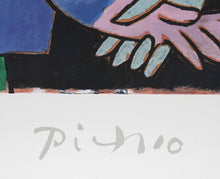 Femme a la Chaise sur Fond Jaune Lithograph | Pablo Picasso,{{product.type}}