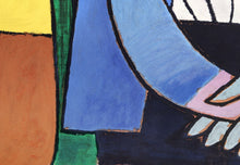 Femme A La Chaise Sur Fond Jaune Lithograph | Pablo Picasso,{{product.type}}