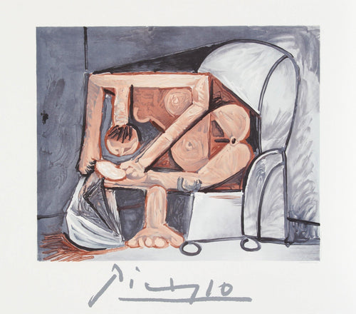 Femme a la Toilette Lithograph | Pablo Picasso,{{product.type}}