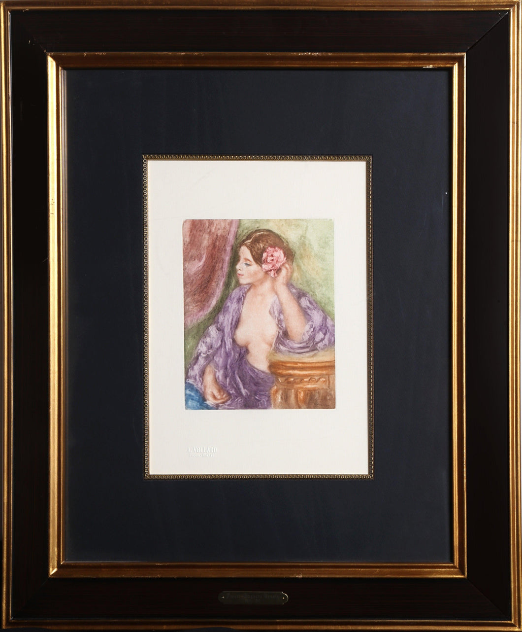 Femme a sa Coiffure Lithograph | Pierre-Auguste Renoir,{{product.type}}