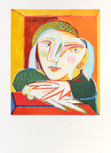 Femme Accoudee a sa Fenetre Lithograph | Pablo Picasso,{{product.type}}