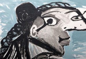 Femme Assise et Joueur de Flute Lithograph | Pablo Picasso,{{product.type}}