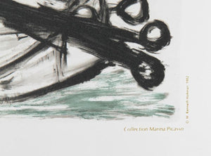 Femme Assise et Joueur de Flute Lithograph | Pablo Picasso,{{product.type}}