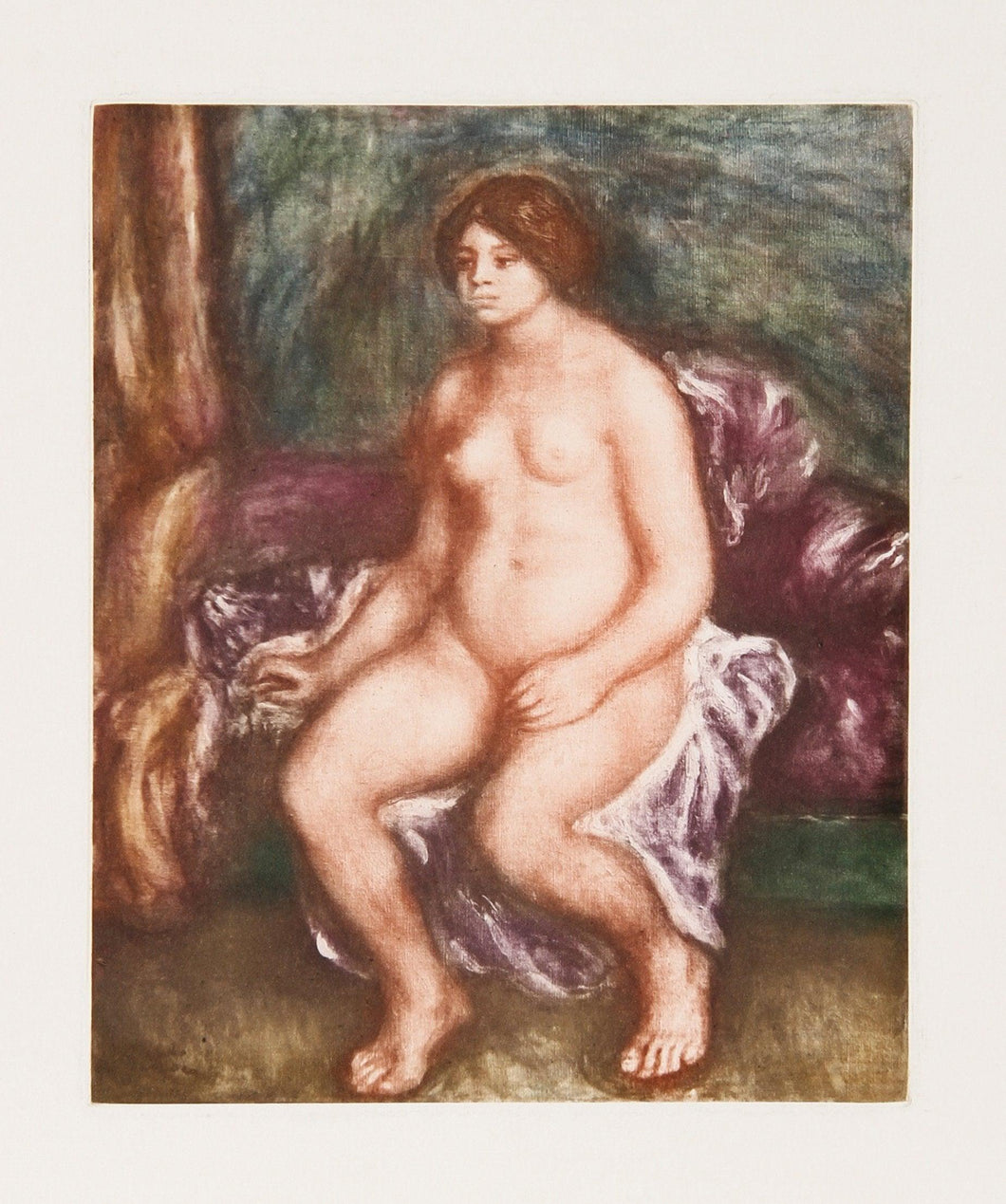 Femme Assise Etching | Pierre-Auguste Renoir,{{product.type}}