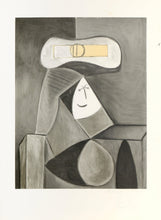Femme Au Chapeau Gris Lithograph | Pablo Picasso,{{product.type}}