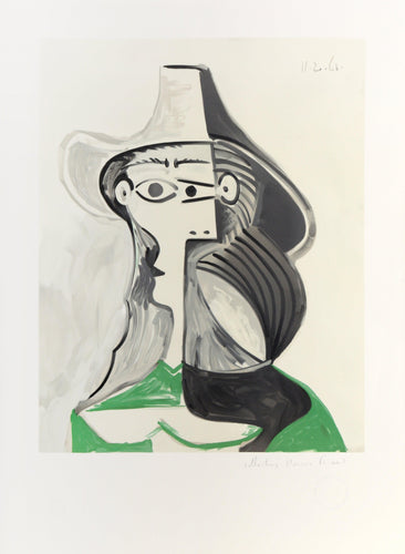 Femme au Chapeau Lithograph | Pablo Picasso,{{product.type}}
