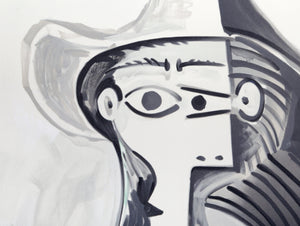 Femme au Chapeau Lithograph | Pablo Picasso,{{product.type}}