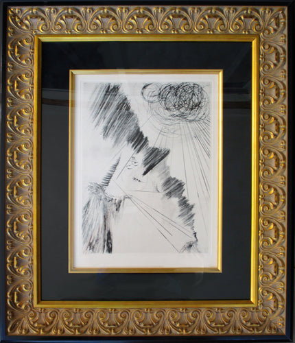 Femme au Clown from Faust Etching | Salvador Dalí,{{product.type}}