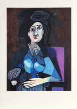 Femme au Petit Chapeau Rond, Assise (Dora Maar) Lithograph | Pablo Picasso,{{product.type}}