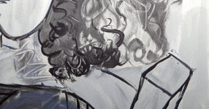 Femme aux Cheveux Bouclés Lithograph | Pablo Picasso,{{product.type}}
