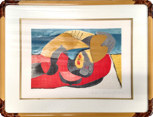 Femme Couchee Lithograph | Pablo Picasso,{{product.type}}