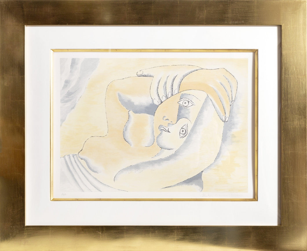 Femme Couchee Lithograph | Pablo Picasso,{{product.type}}