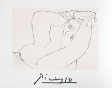 Femme Couchee Lithograph | Pablo Picasso,{{product.type}}