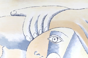 Femme Couchee Lithograph | Pablo Picasso,{{product.type}}