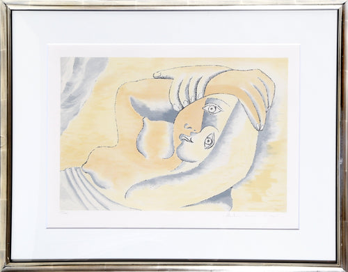 Femme Couchee Lithograph | Pablo Picasso,{{product.type}}