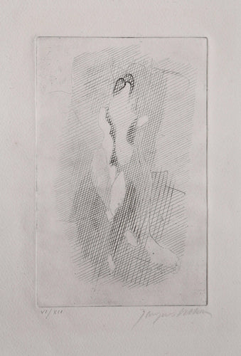 Femme Debout Etching | Jacques Villon,{{product.type}}