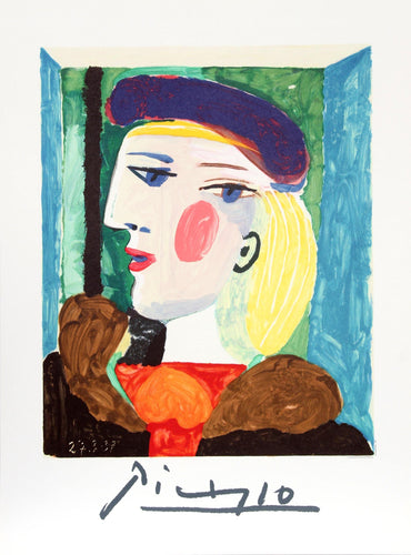 Femme Profile (Marie-Therese Walter) Lithograph | Pablo Picasso,{{product.type}}