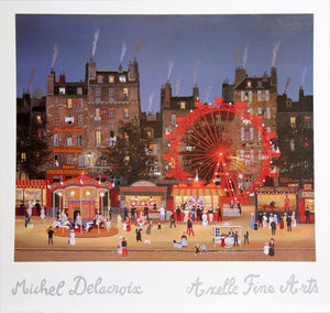 Fete Foraine Poster | Michel Delacroix,{{product.type}}