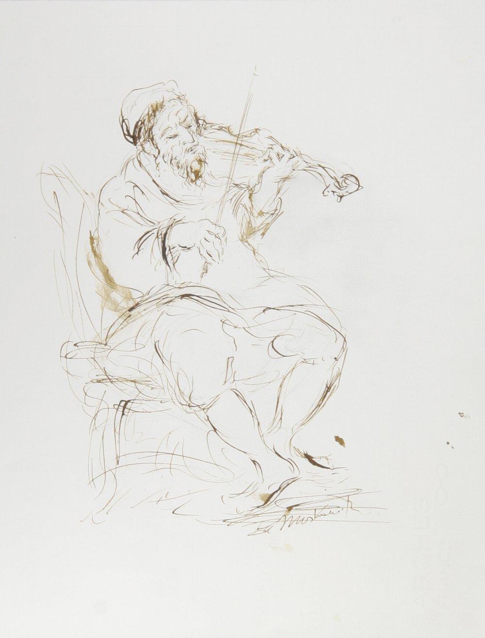Fiddler - IV Ink | Ira Moskowitz,{{product.type}}