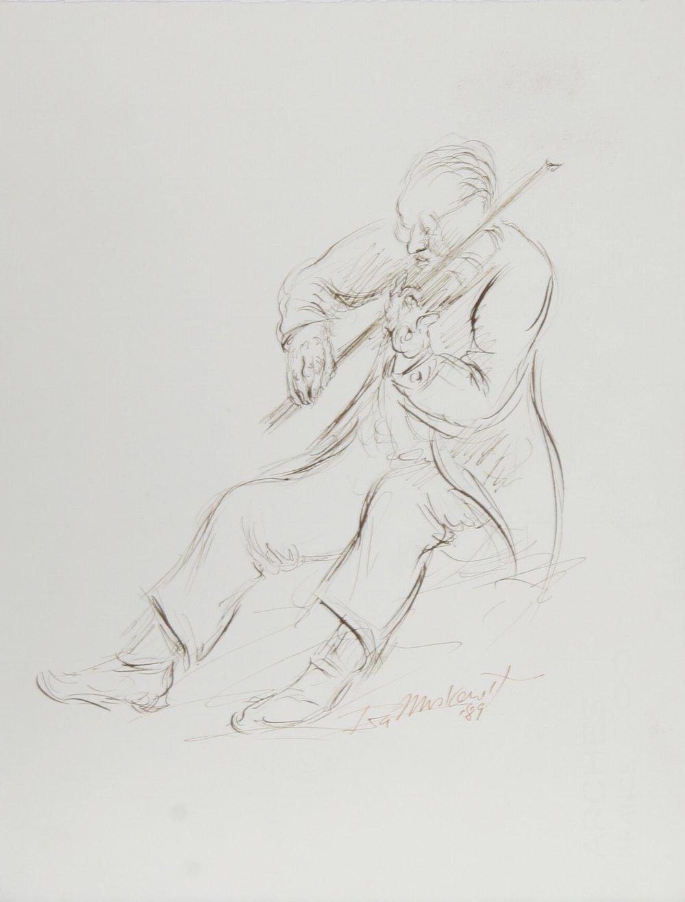 Fiddler - IX Ink | Ira Moskowitz,{{product.type}}