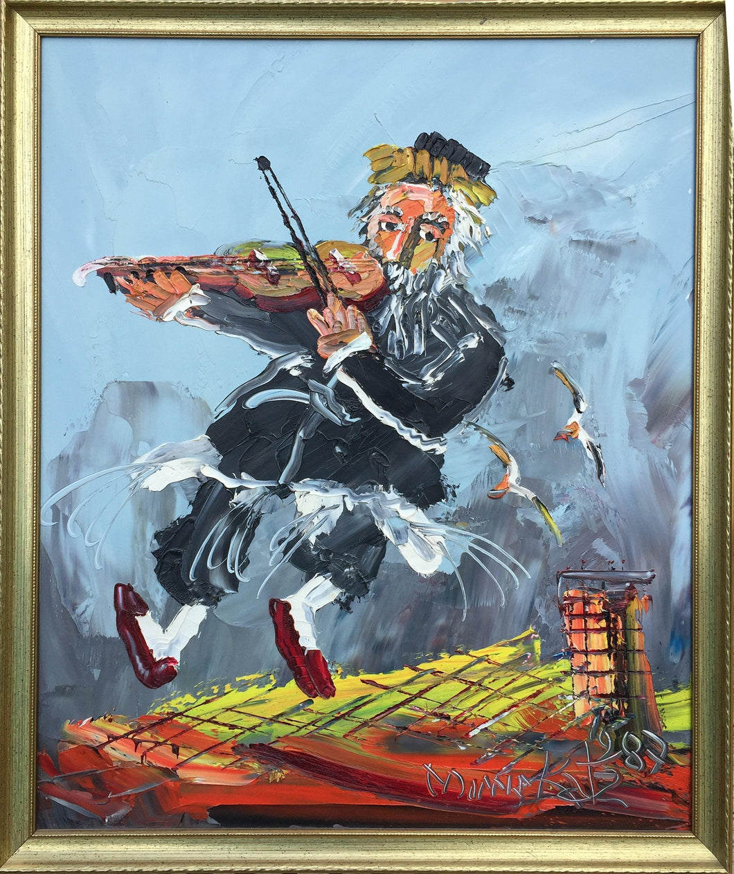 Fiddler on the Roof Oil | Morris Katz,{{product.type}}