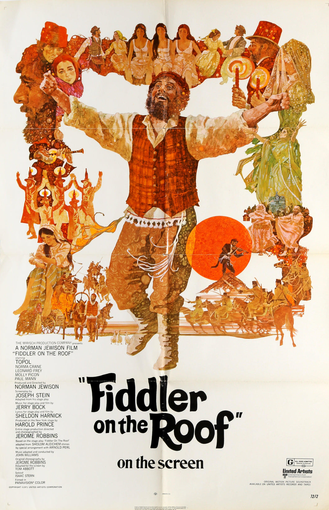 Fiddler on the Roof poster | United Artists,{{product.type}}