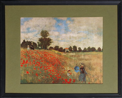 Field with Poppies Poster | Claude Monet,{{product.type}}