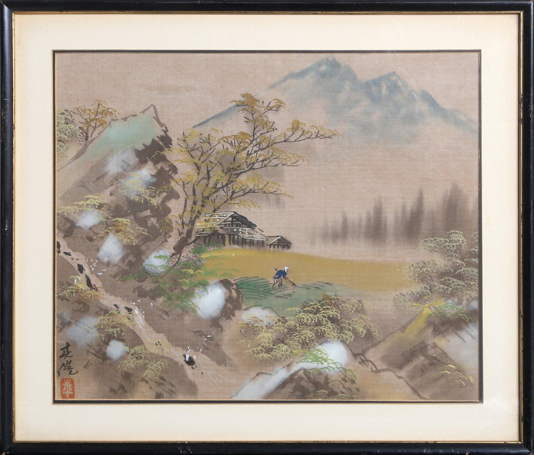 Field Work Woodcut | Unknown, Japanese,{{product.type}}