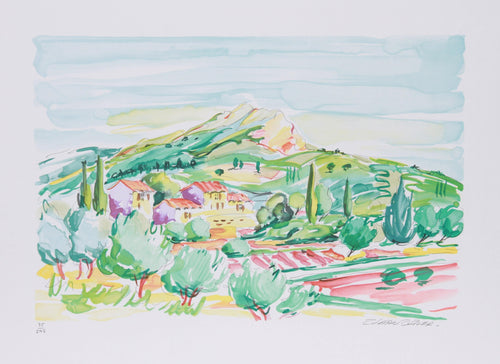 Fields Lithograph | Oliver Zlatku,{{product.type}}