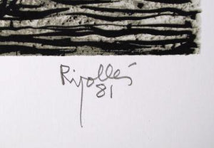 Figura en la Playa Screenprint | Juan Garcia Ripolles,{{product.type}}