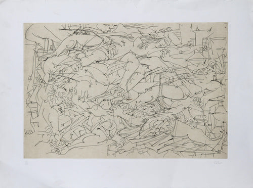 Figurative Accumulation I Etching | Dimitri Petrov,{{product.type}}