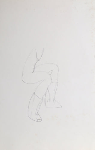 Figure in Boots Pencil | Jon Robyn,{{product.type}}