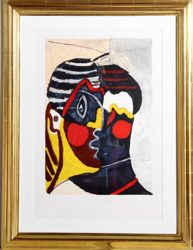 Figure (Paulo en Costume d'Arlequin) Lithograph | Pablo Picasso,{{product.type}}