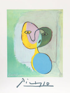 Figure (Portrait of Marie Therese Walter) Lithograph | Pablo Picasso,{{product.type}}