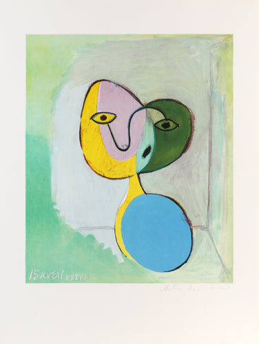 Figure (Portrait of Marie Therese Walter) Lithograph | Pablo Picasso,{{product.type}}