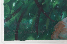 Figures in the Grass Gouache | Robert Beauchamp,{{product.type}}