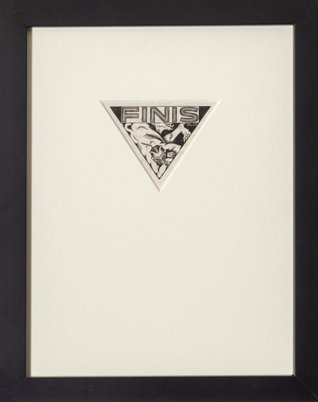 Finis Woodcut | M.C. (Maurits Cornelis) Escher,{{product.type}}