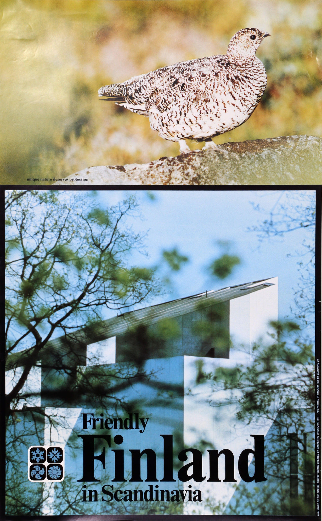 Finland - Friendly in Scandinavia IV Poster | Travel Poster,{{product.type}}