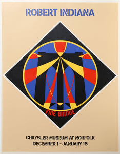 Fire Bridge - Chrysler Museum Exhibition Poster | Robert Indiana,{{product.type}}