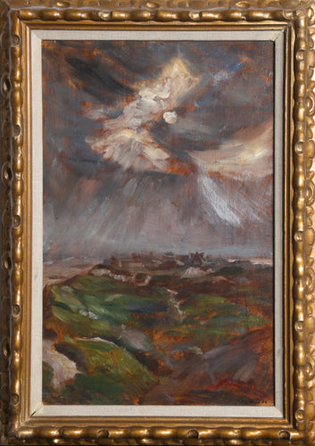 Fire Island, Cloudy Weather Oil | Stephen Kuzma,{{product.type}}