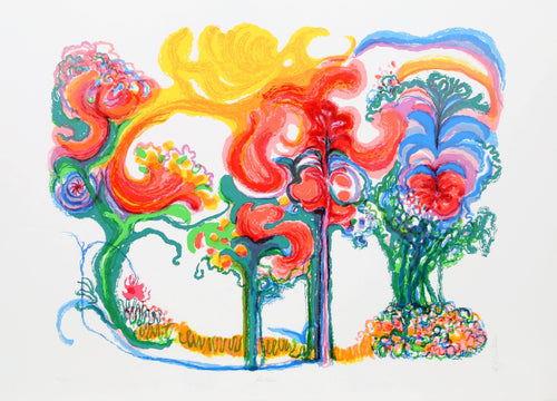 Fire Stars Lithograph | Ronald Julius Christensen,{{product.type}}