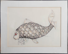Fish Etching | Rita Simon (aka Atirnomis),{{product.type}}