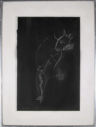 Fish with Fish Bowl Ink | Alexander Raymond Katz,{{product.type}}