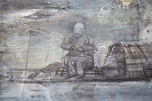 Fisherman on a Boat Oil | Lv Zuogeng,{{product.type}}